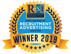 Winner 2019 Most innovative recruitment advertising solution