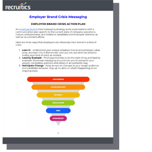 Employer Brand Crisis Messaging eBook Sample